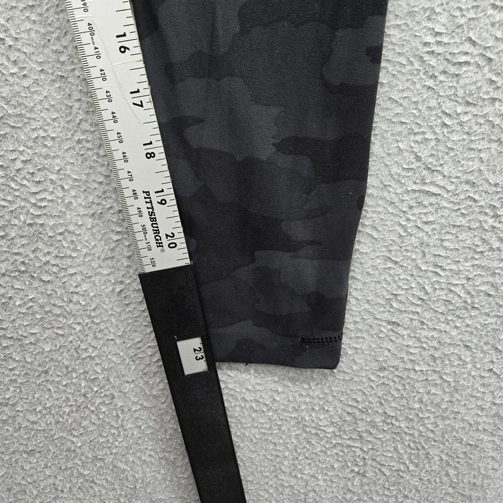 Lululemon Women Activewear Pants 4 Black Align Legging Camouflage Yoga